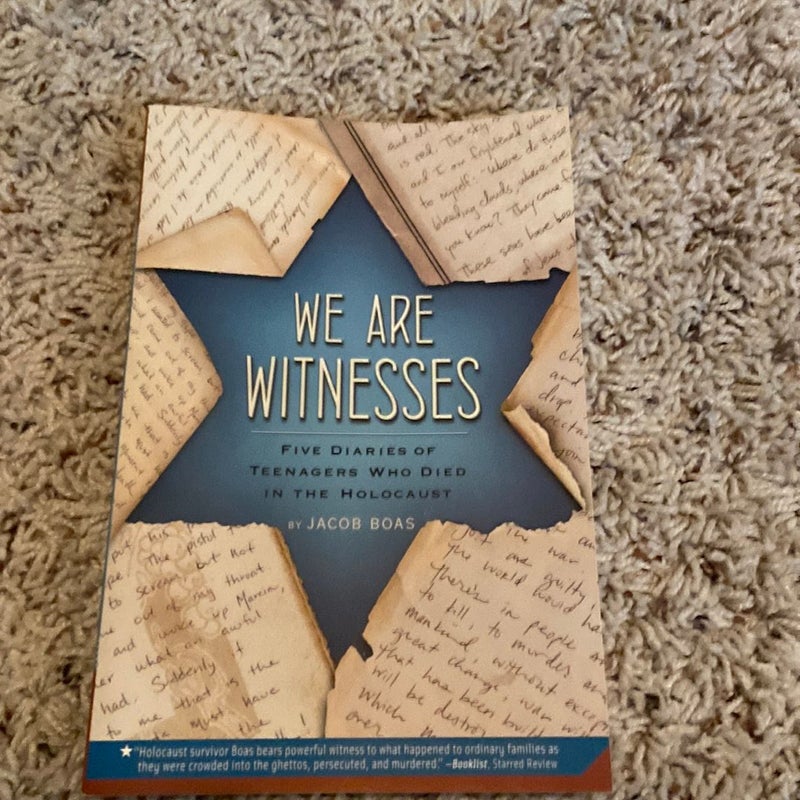 We Are Witnesses