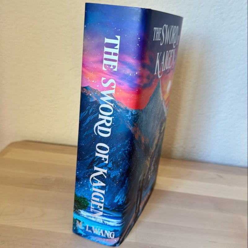 The sword of Kaigen page and wick signed 