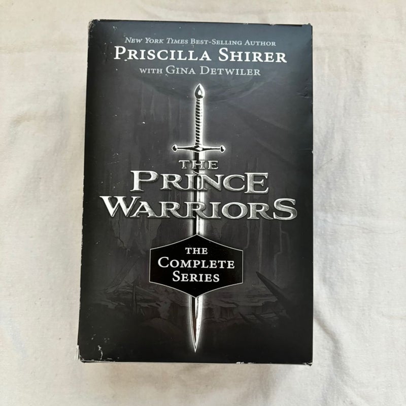 The Prince Warriors Box Set with Map Poster