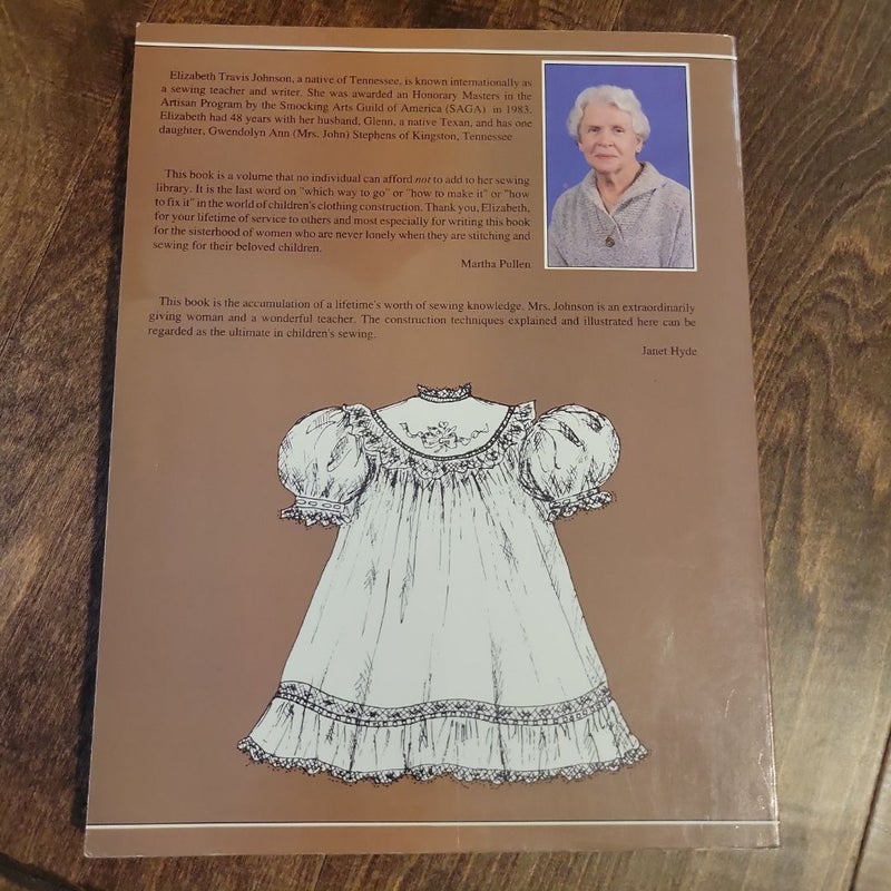 The Complete Book of Sewing for Children 