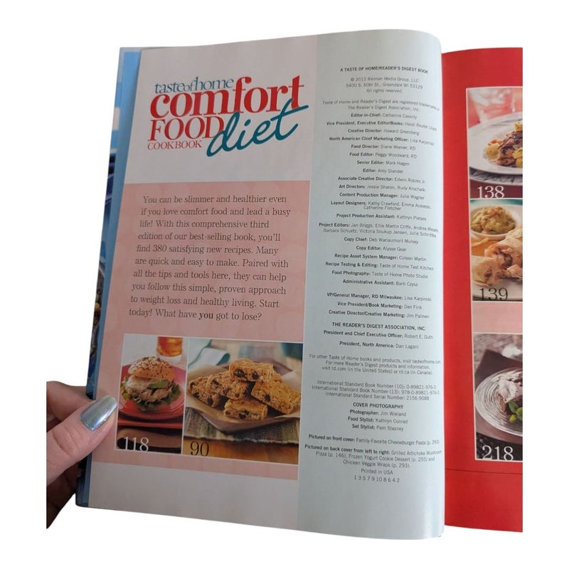 Comfort Food Diet Cookbook 2012