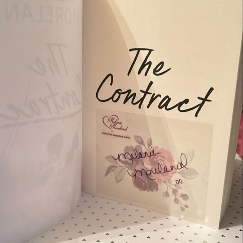 The Contract *signed*