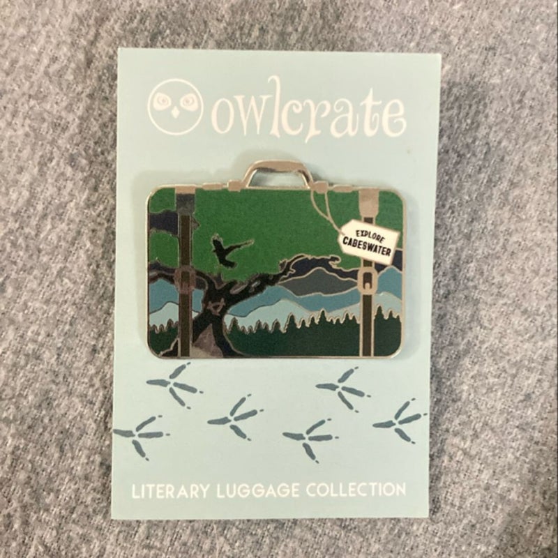 OwlCrate Literary Luggage 2/12 The Raven Boys