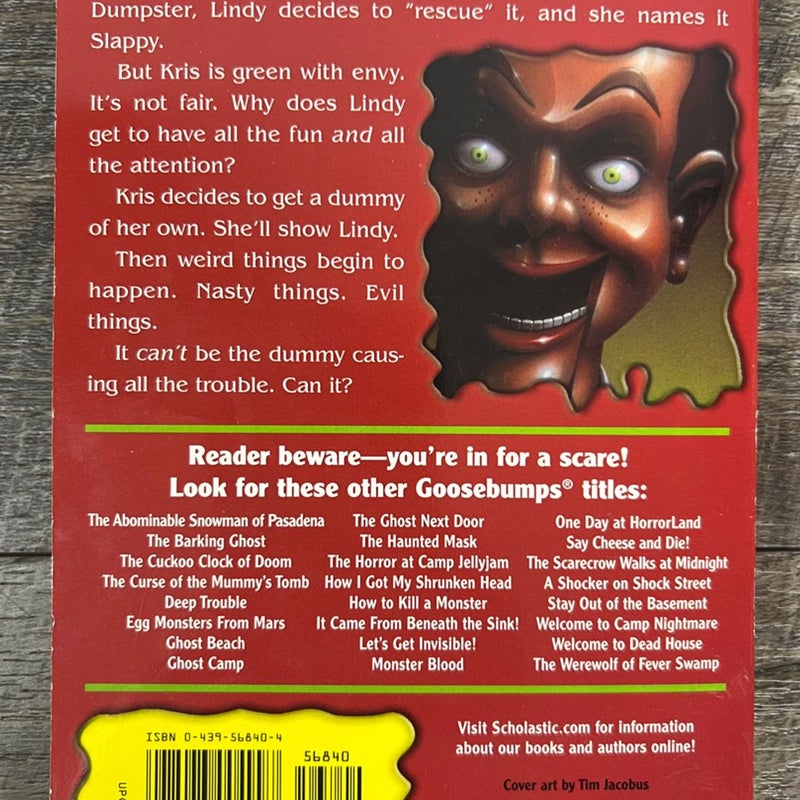 Goosebumps Night of the Living Dummy by RL Stine, Paperback 