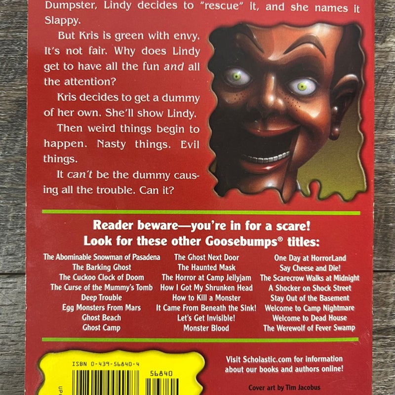 Goosebumps Night of the Living Dummy by RL Stine, Paperback 