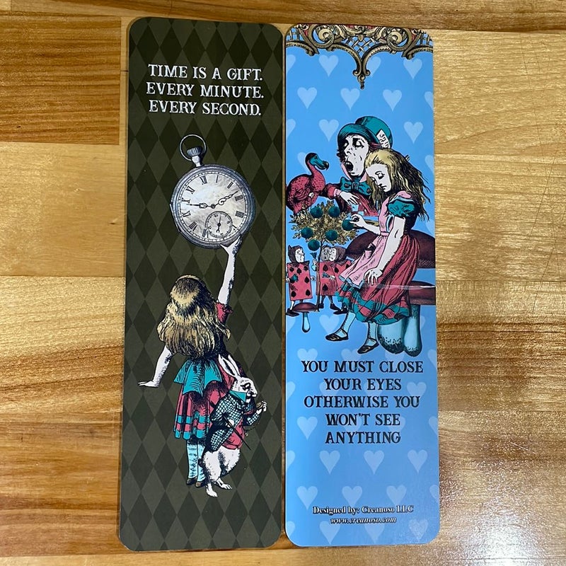 Alice in Wonderland Bookmark #5