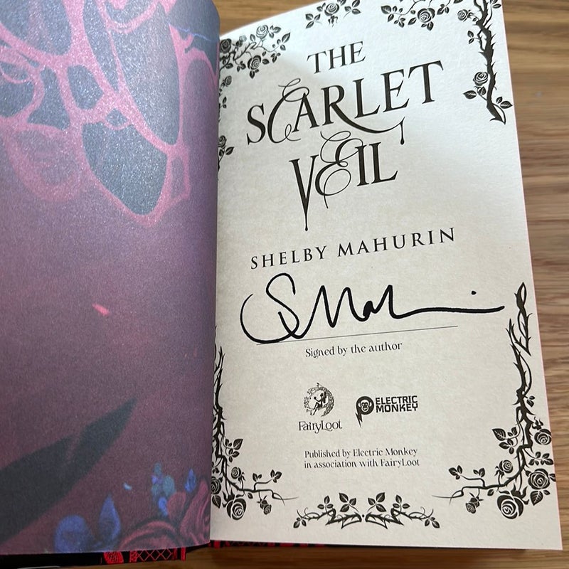 The Scarlet Veil (FAIRYLOOT SIGNED)
