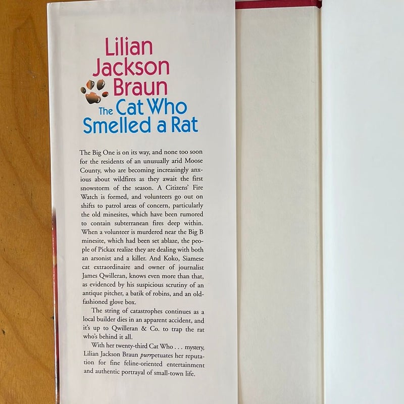 The Cat Who Smelled a Rat