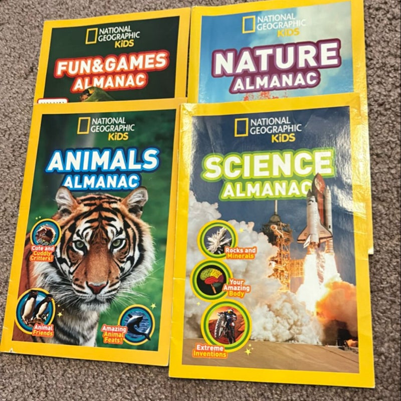 Kids National Geographic Almanac series