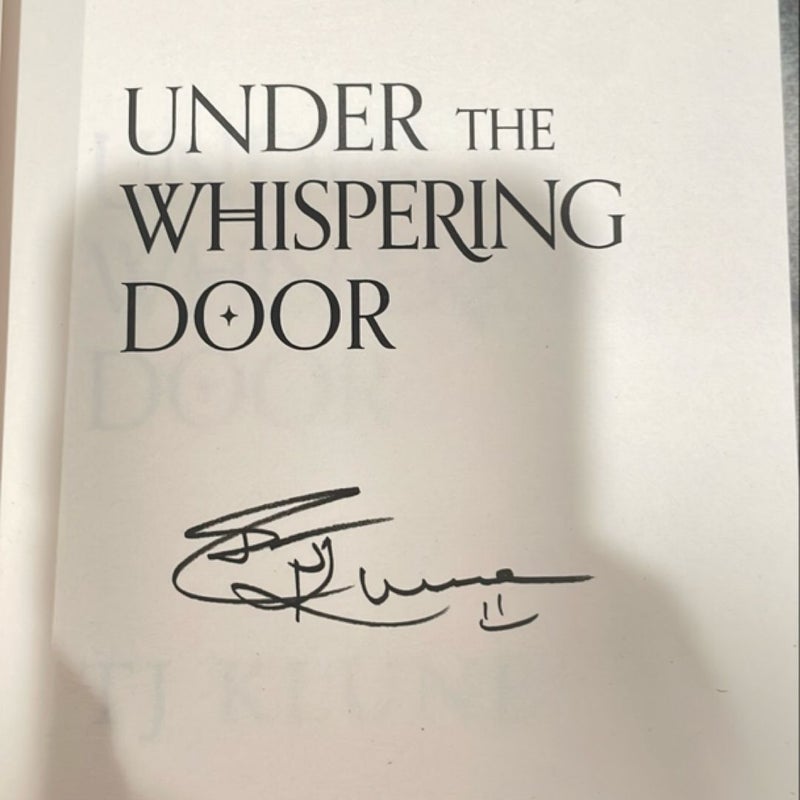 SIGNED ILLUMICRATE Under the Whispering Door