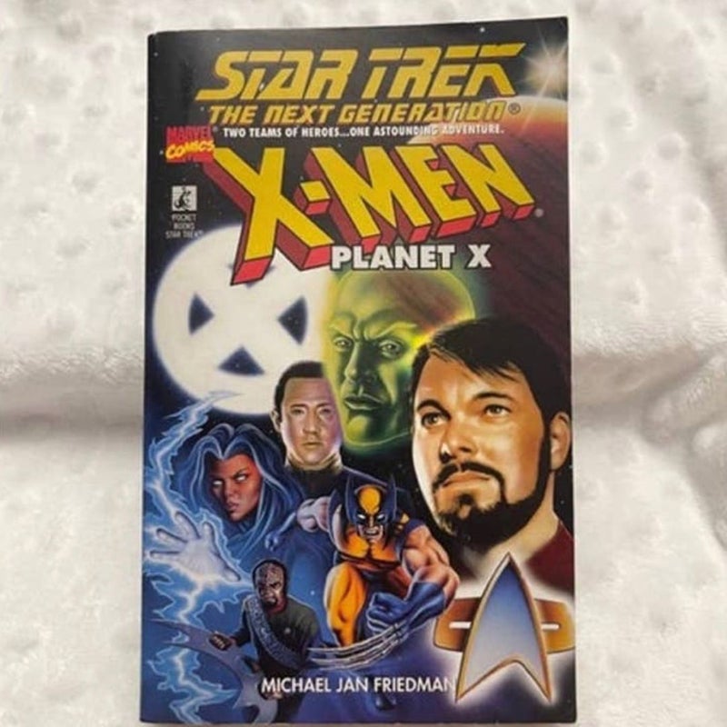 Star Trek The Next Generation X-Men Planet X