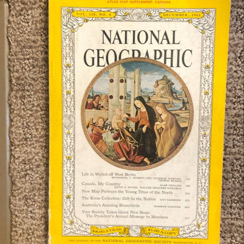 National Geographic Magazine - December 1961