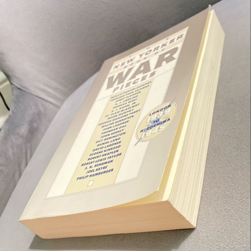 The New Yorker Book of War Pieces