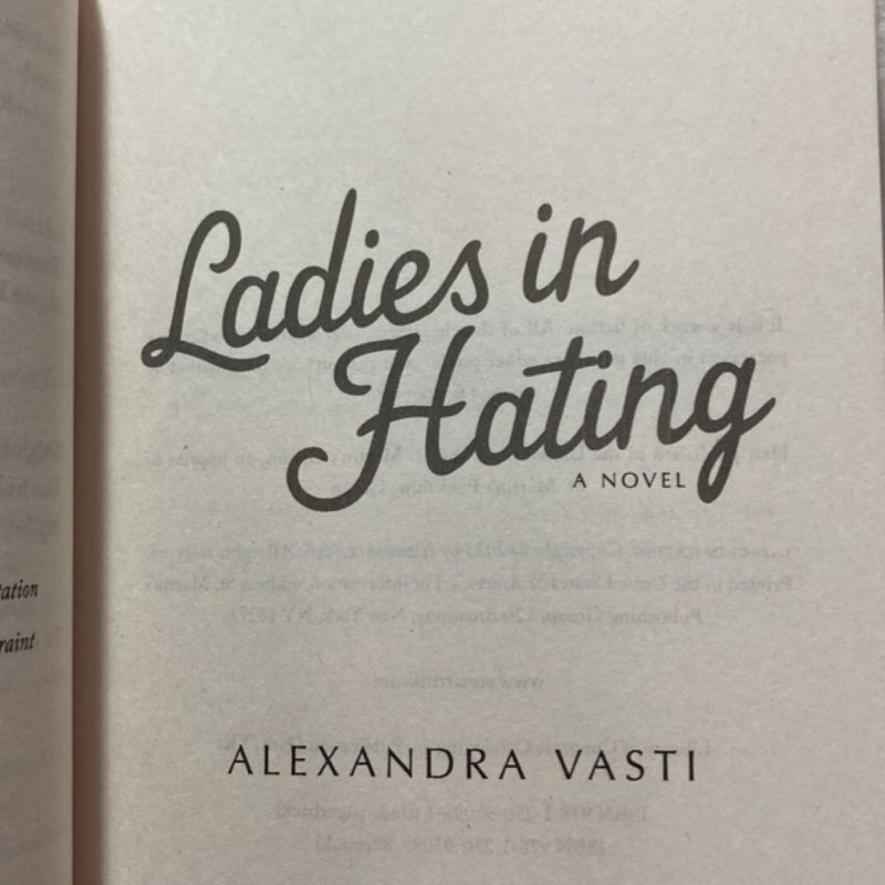 Ladies in Hating