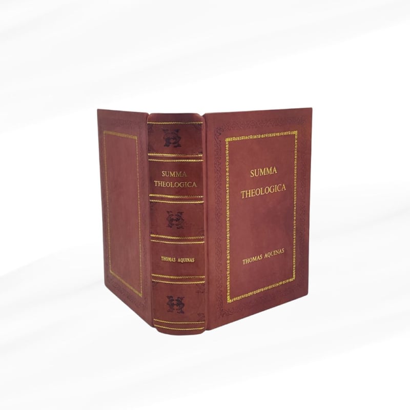Summa Theologica Complete in a Single Volume By Thomas Aquinas Leather ...