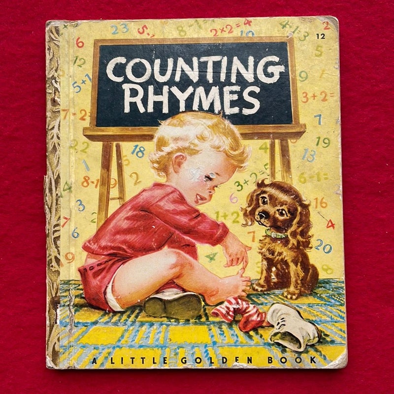 Little Golden Book - Counting Rhymes 1946