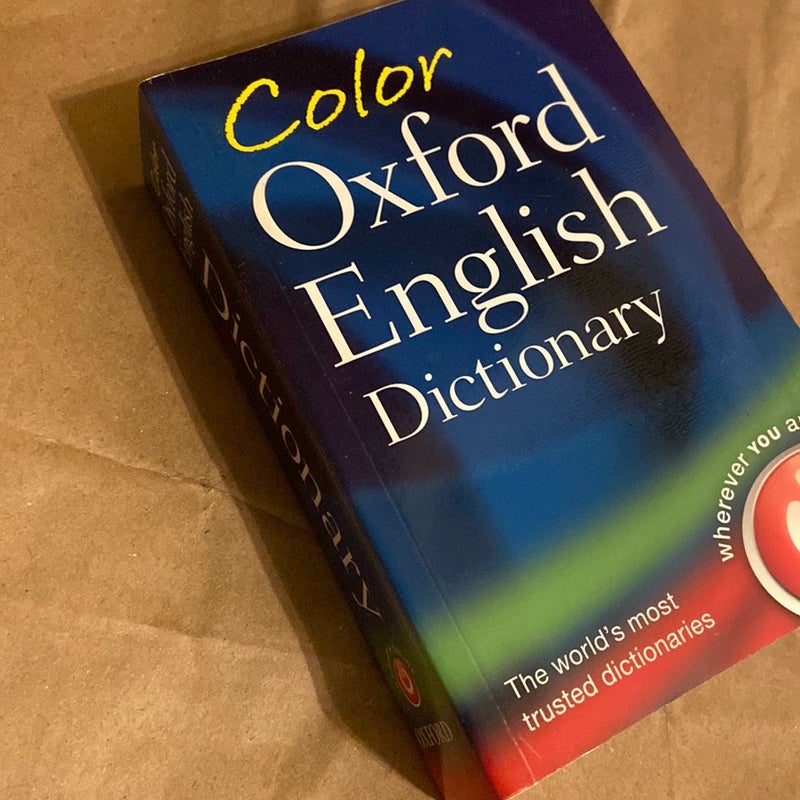 Color Oxford English Dictionary