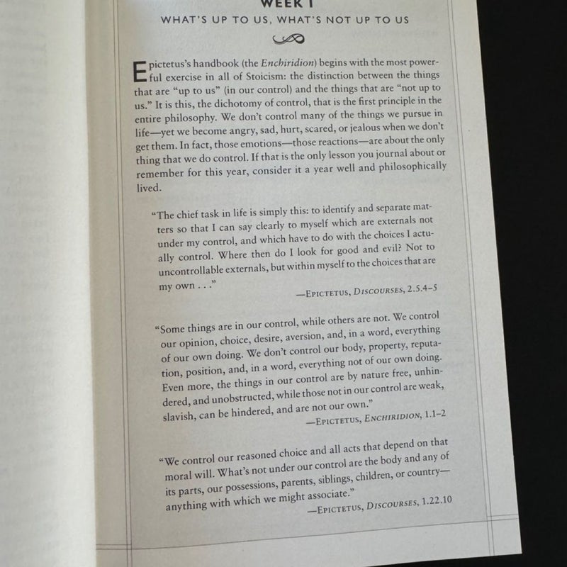 The Daily Stoic Journal