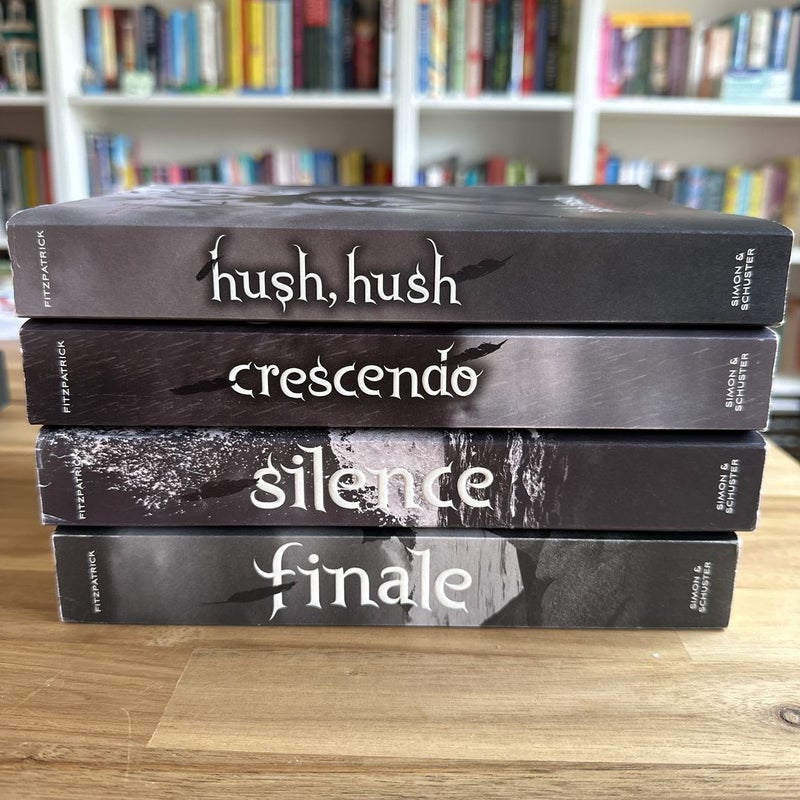 Hush, Hush book 1, 2, 3, 4