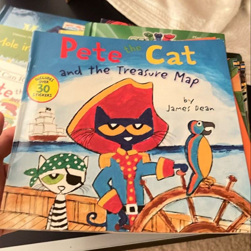 Pete the Cat and the Treasure Map