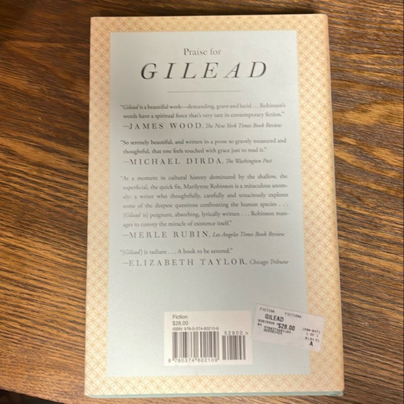 Gilead (Oprah's Book Club)