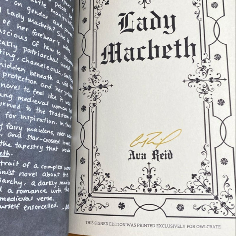 Lady Macbeth (Owlcrate Edition)