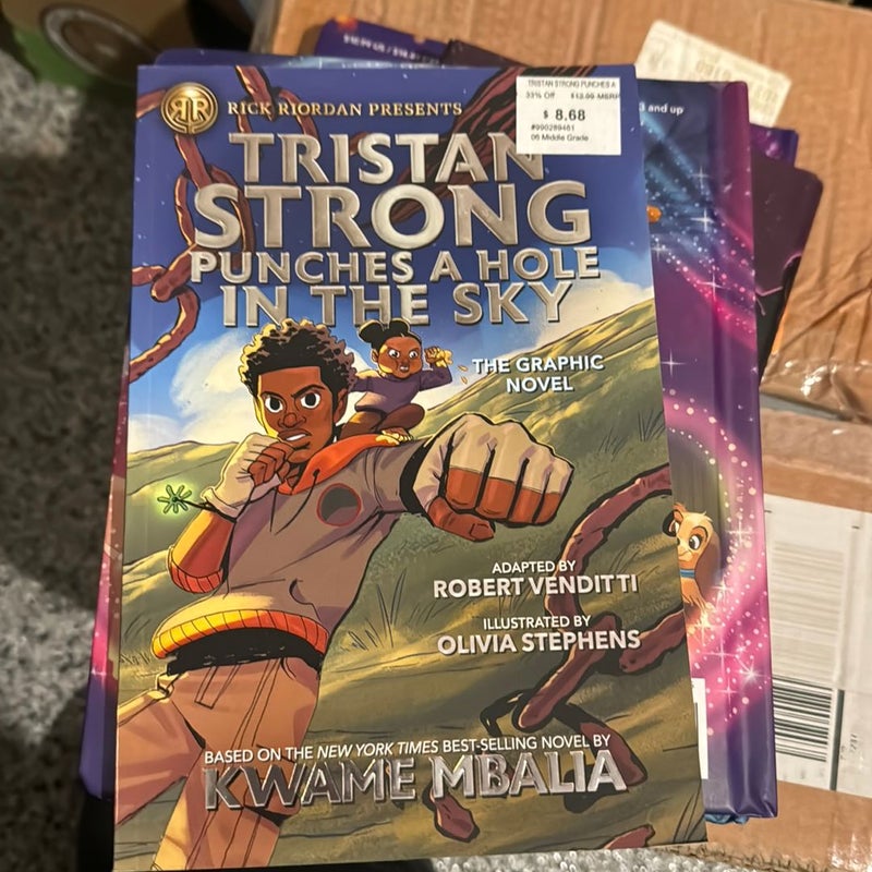 Rick Riordan Presents Tristan Strong Punches a Hole in the Sky, the Graphic Novel