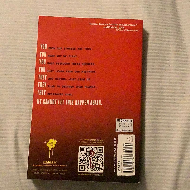I Am Number Four: the Lost Files: Secret Histories