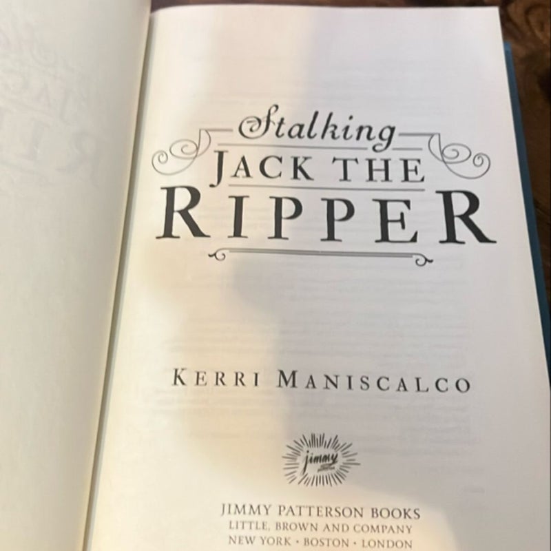 Stalking Jack the Ripper - first edition 