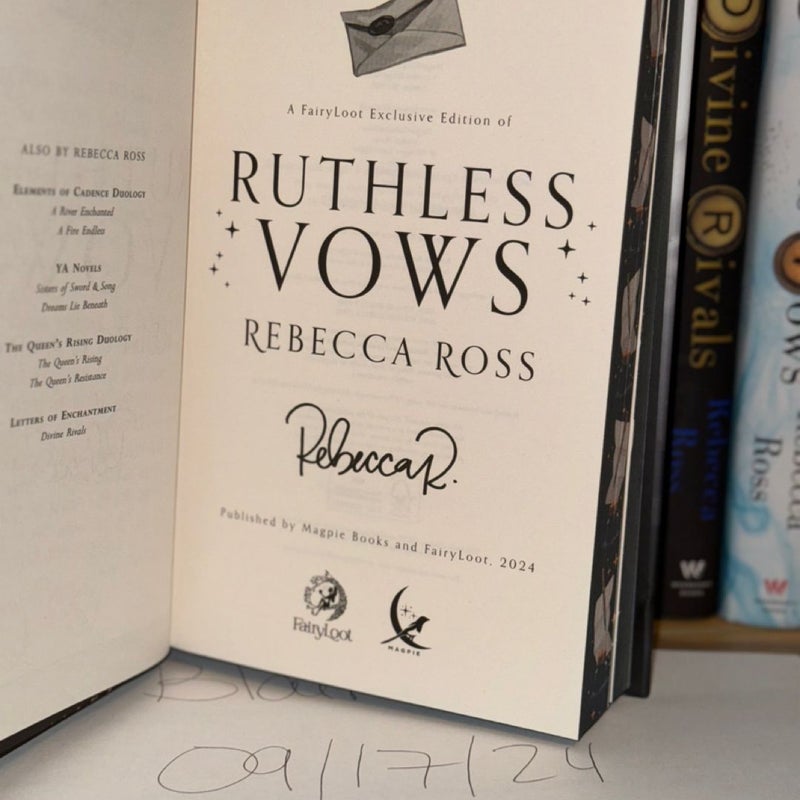 Divine Rivals and Ruthless Vows Bundle