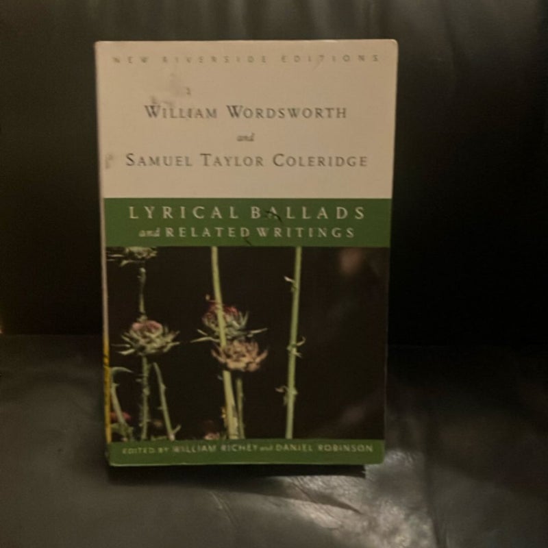 Lyrical Ballads and Related Writings