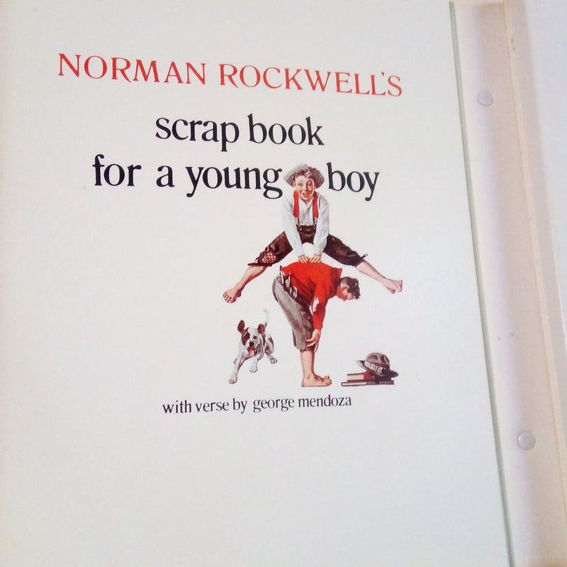Norman Rockwell's Scrapbook for a Young Boy