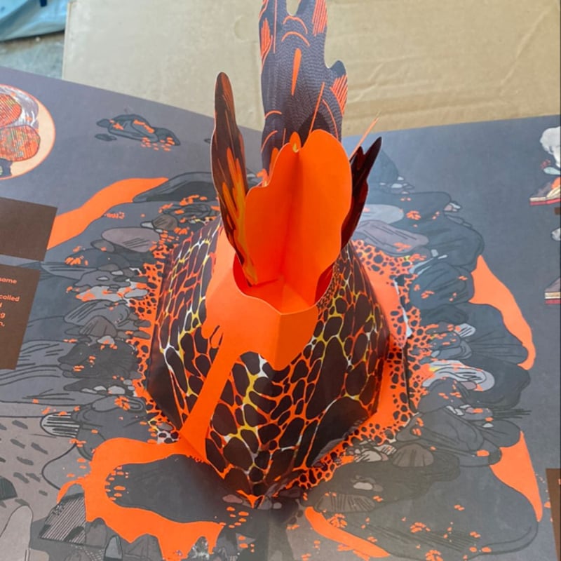 Pop-Up Volcano by Fleur Daugey, Bernard Duisit