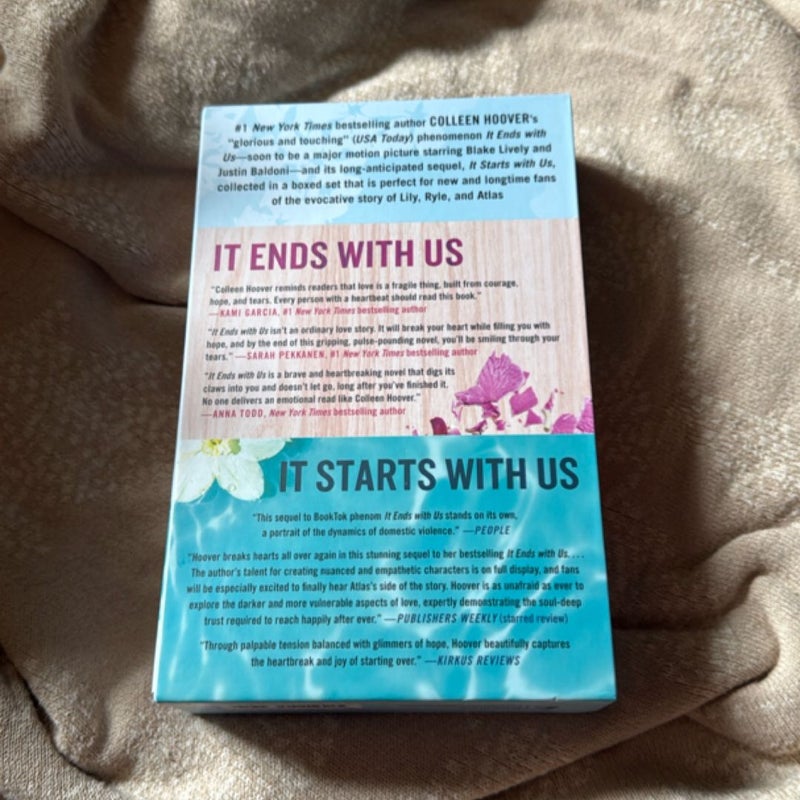 Colleen Hoover It Ends with Us Boxed Set