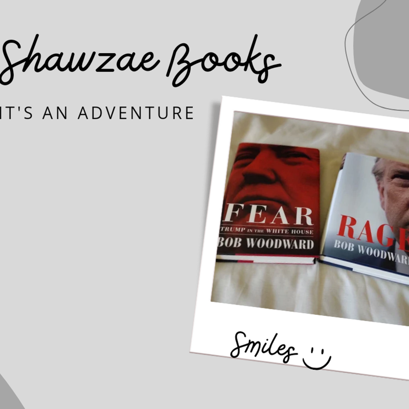 Rage and  Fear Novels By Bob Woodward 