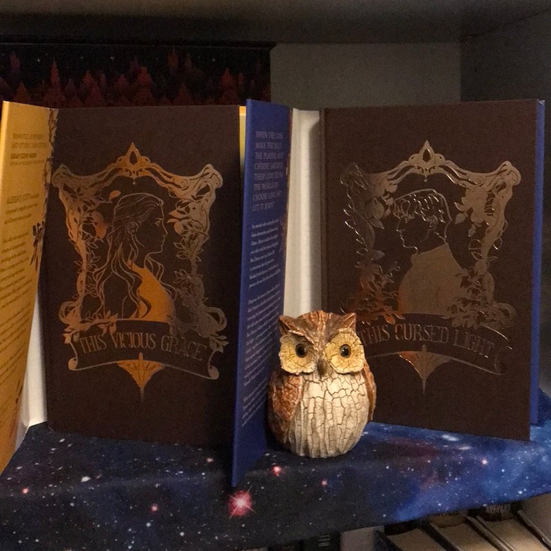 This Vicious Grace and This Cursed Light SIGNED *Fairyloot* Edition