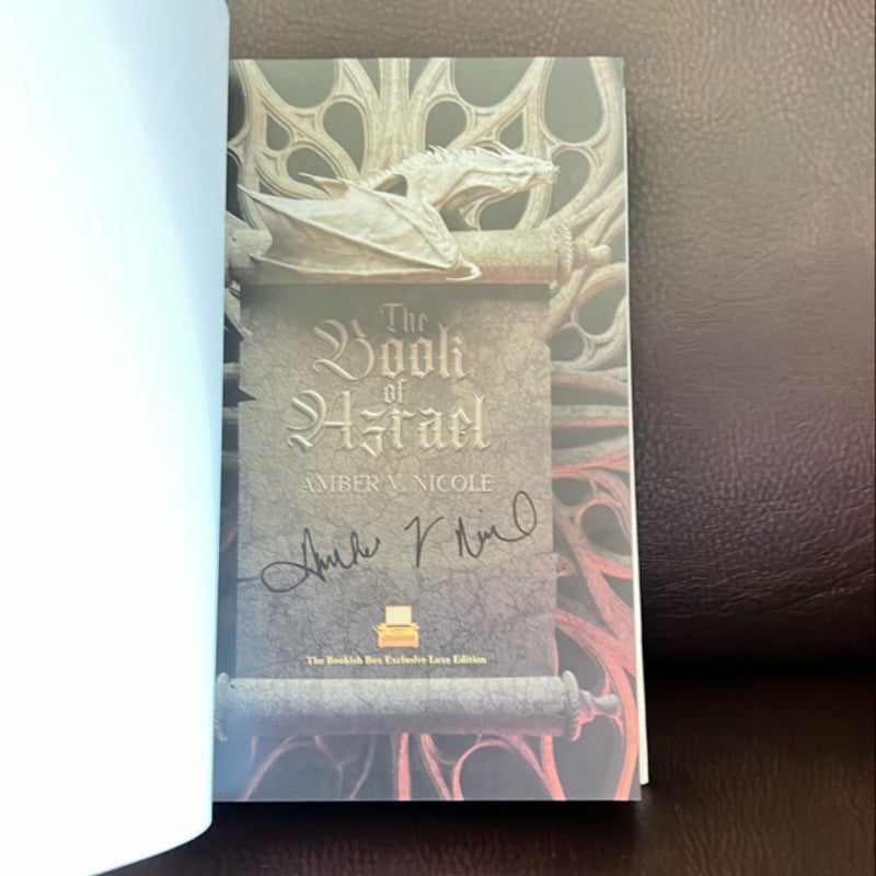 The Book of Azreal Bookish Box Edition, Signed