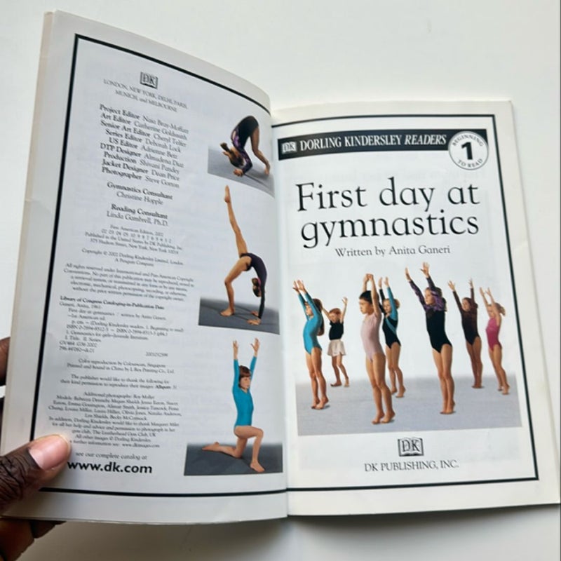 DK Readers L1: First Day at Gymnastics