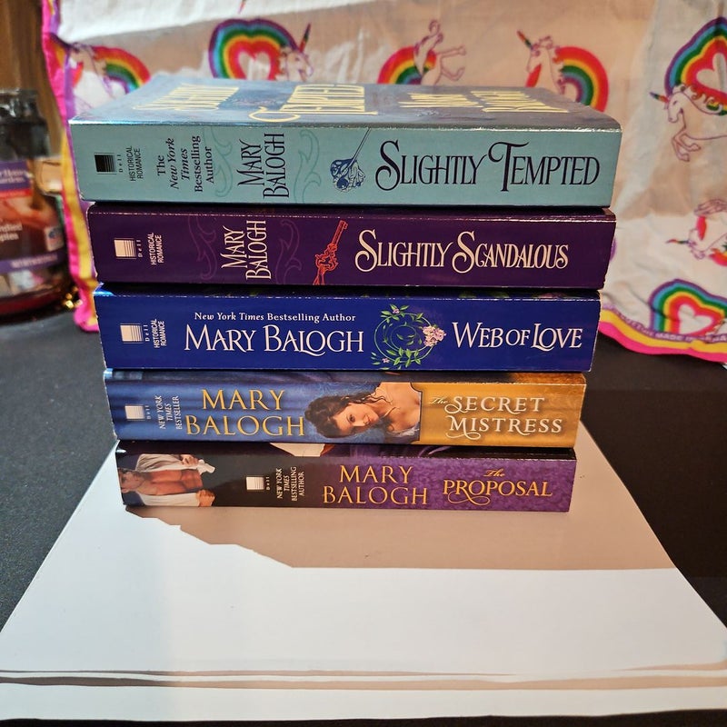 Slightly Tempted/ Slightly Scandalous/ Web of Love/ The Secret Mistress/ The Proposal