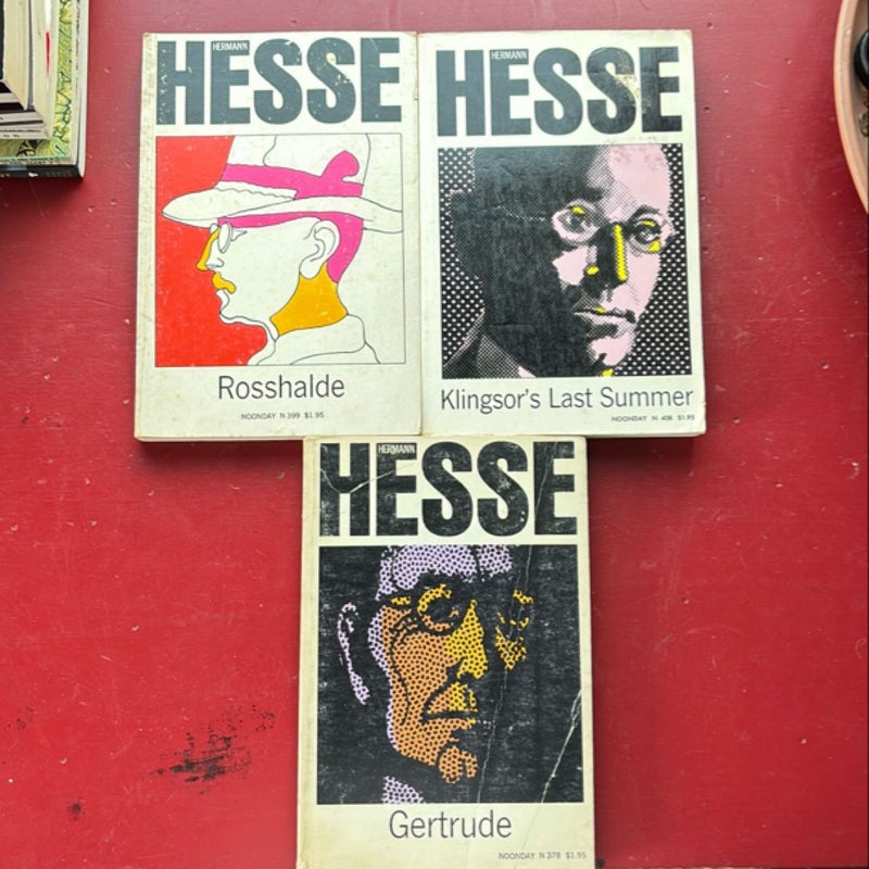 3 by Hesse: Gertrude, Rosshalde, Kilingsor’s Last Summer