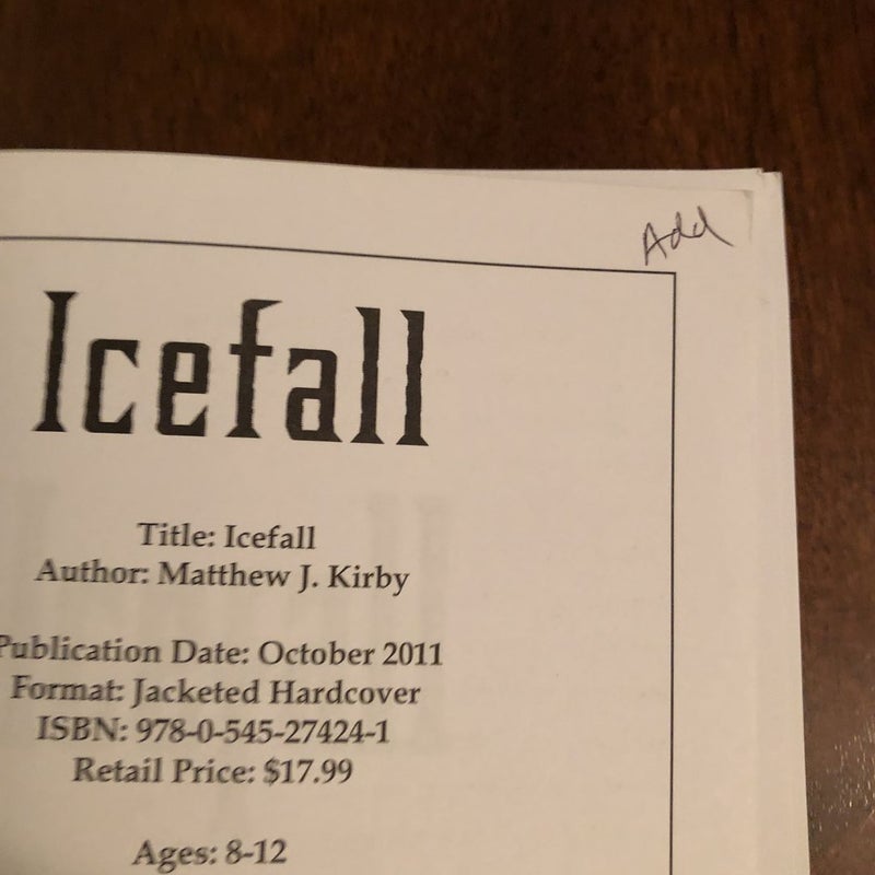 Icefall (ARC)