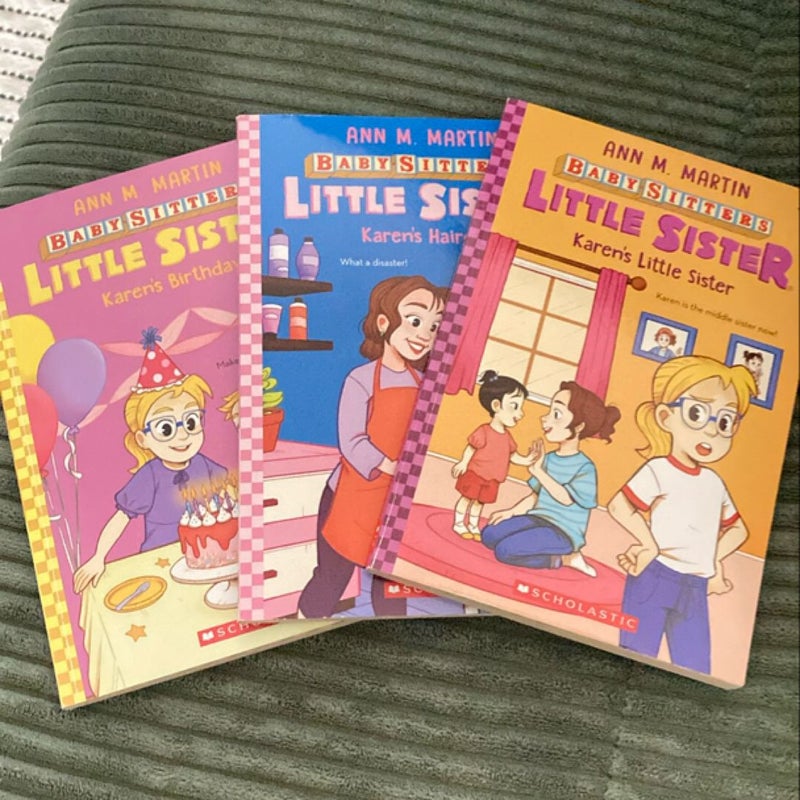  Baby-Sitters Little Sister Lot: #6, 7, and 8