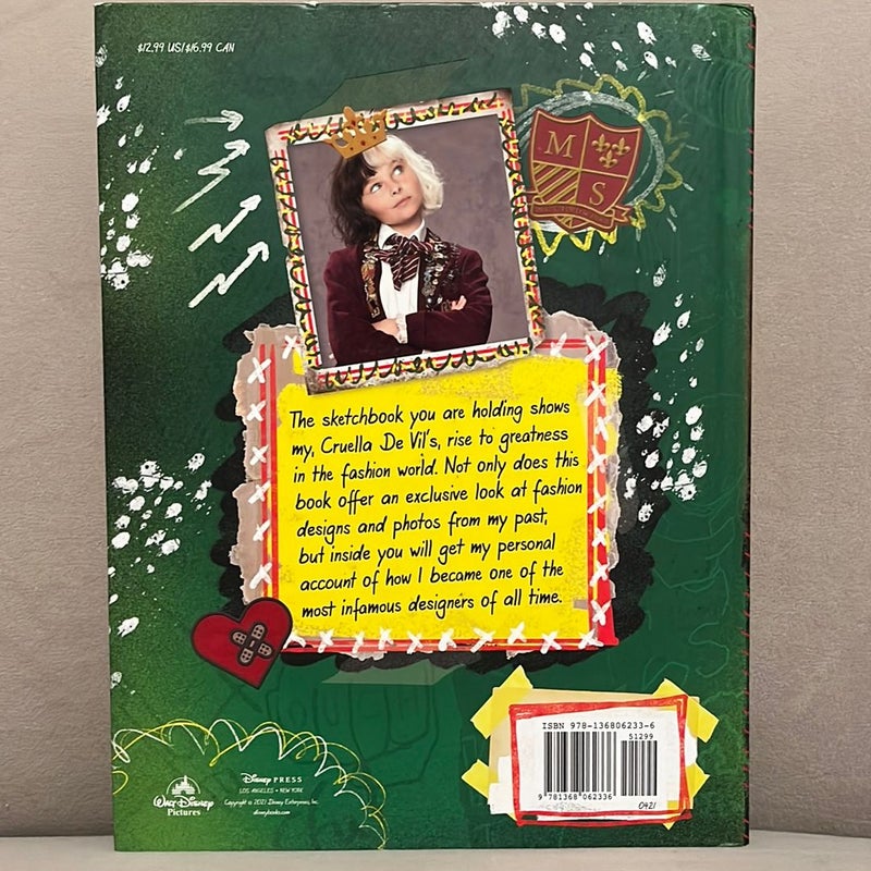 Cruella's Sketchbook by Disney Books
