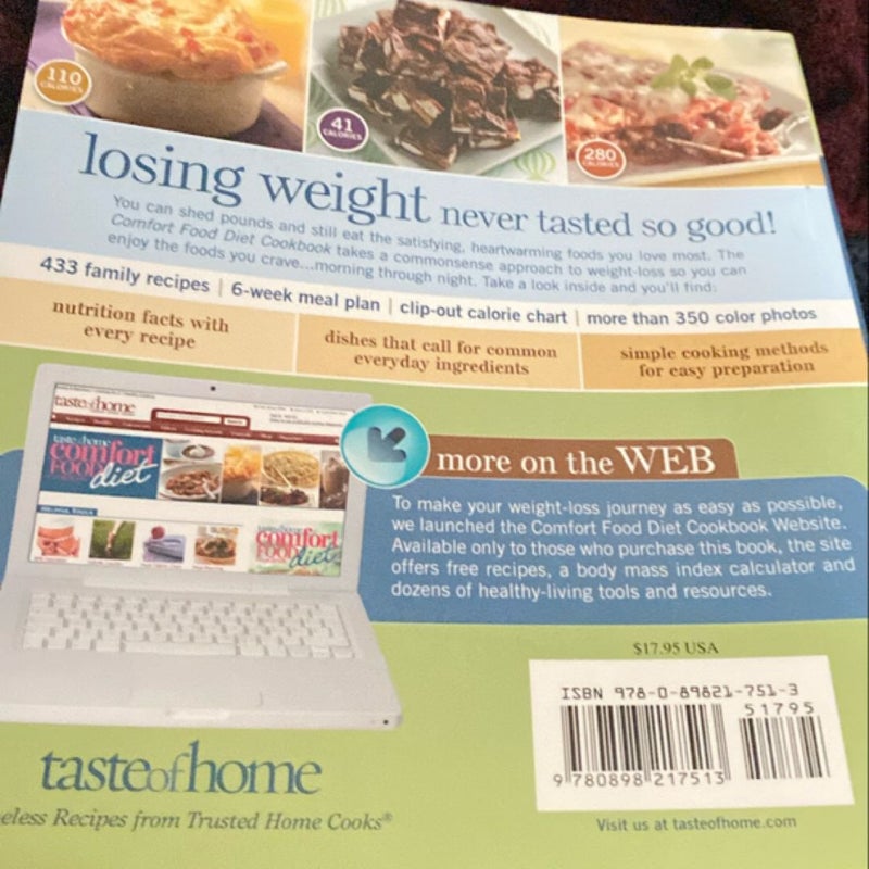 Taste of Home Comfort Food Diet Cookbook