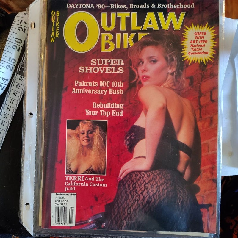 Outlaw Biker September 1990 Excellent condition 