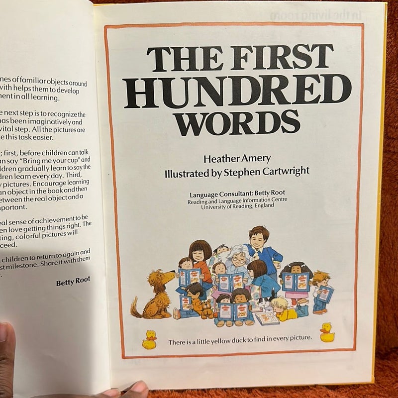 The First Hundred Words