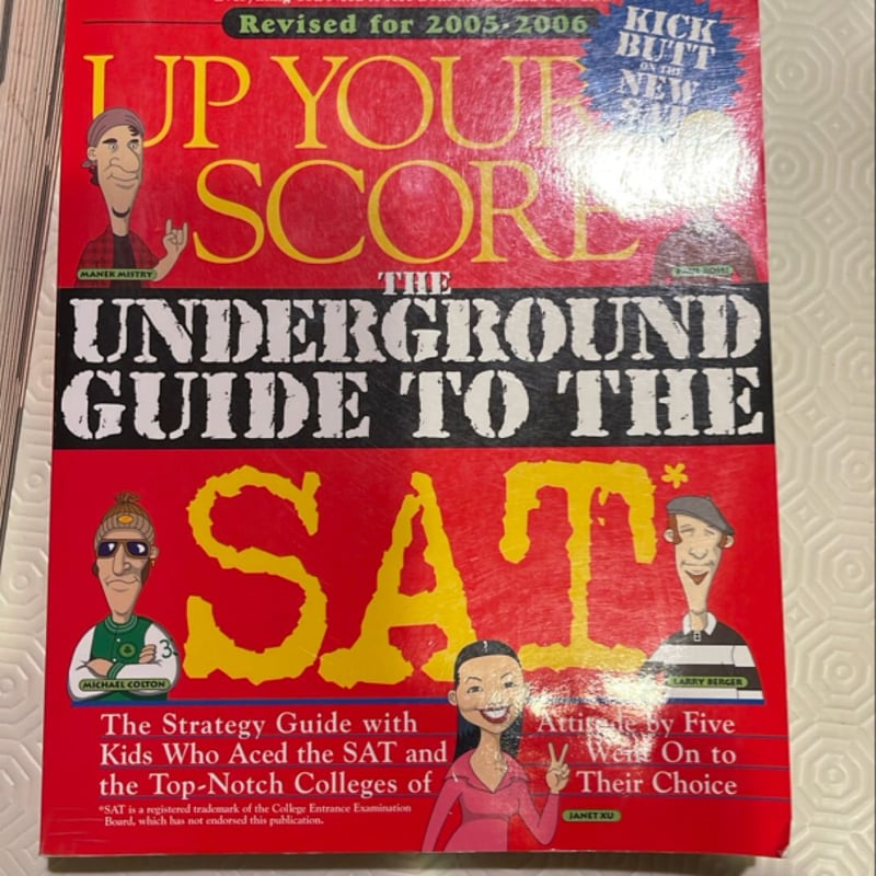 Up Your Score SAT by Larry Berger, Michael Berger, Manek Mistry ...