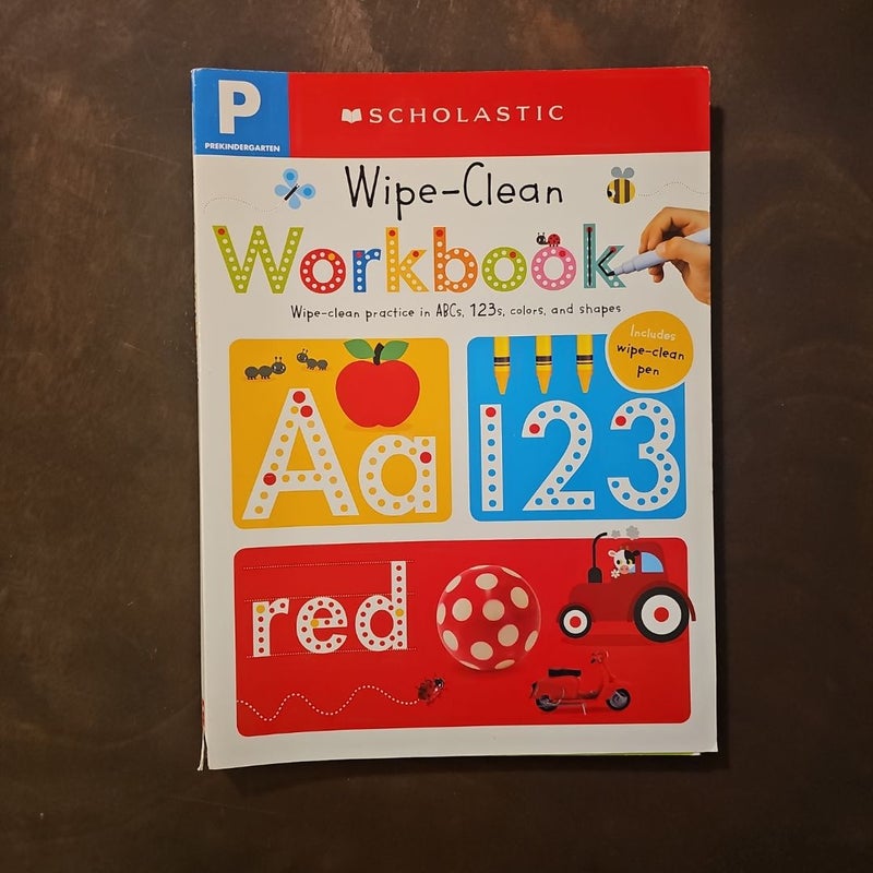 Pre-K Wipe-Clean Workbook: Scholastic Early Learners (Wipe-Clean)