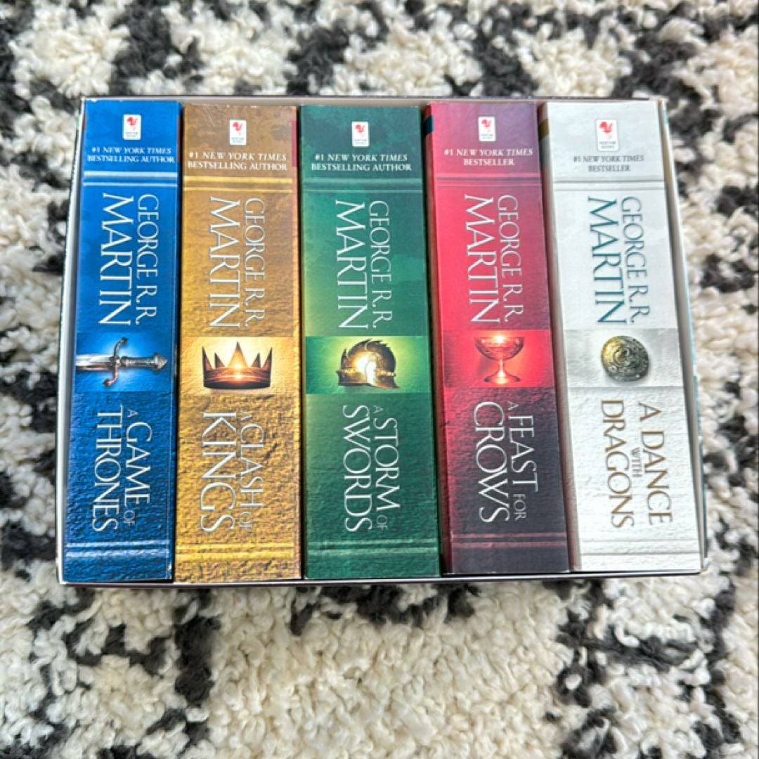 George R. R. Martin's a Game of Thrones 5-Book Boxed Set (Song of Ice and Fire Series)