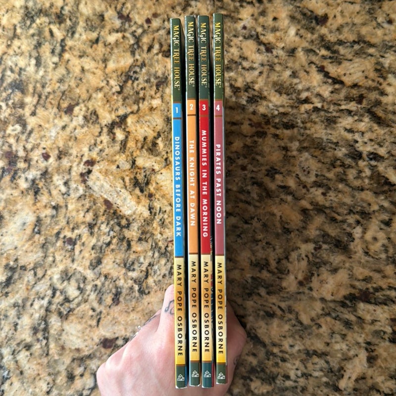 Magic Tree House Books 1-4 Boxed Set